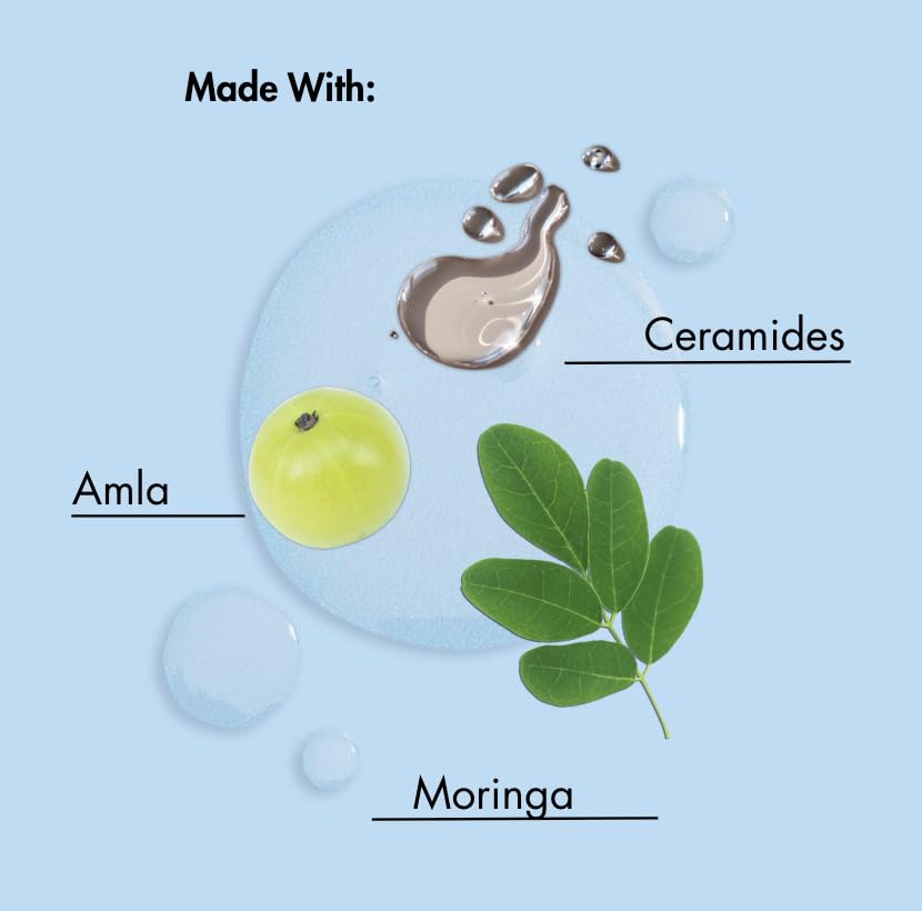 As I Am label detail highlighting bond complex and ingredient benefits