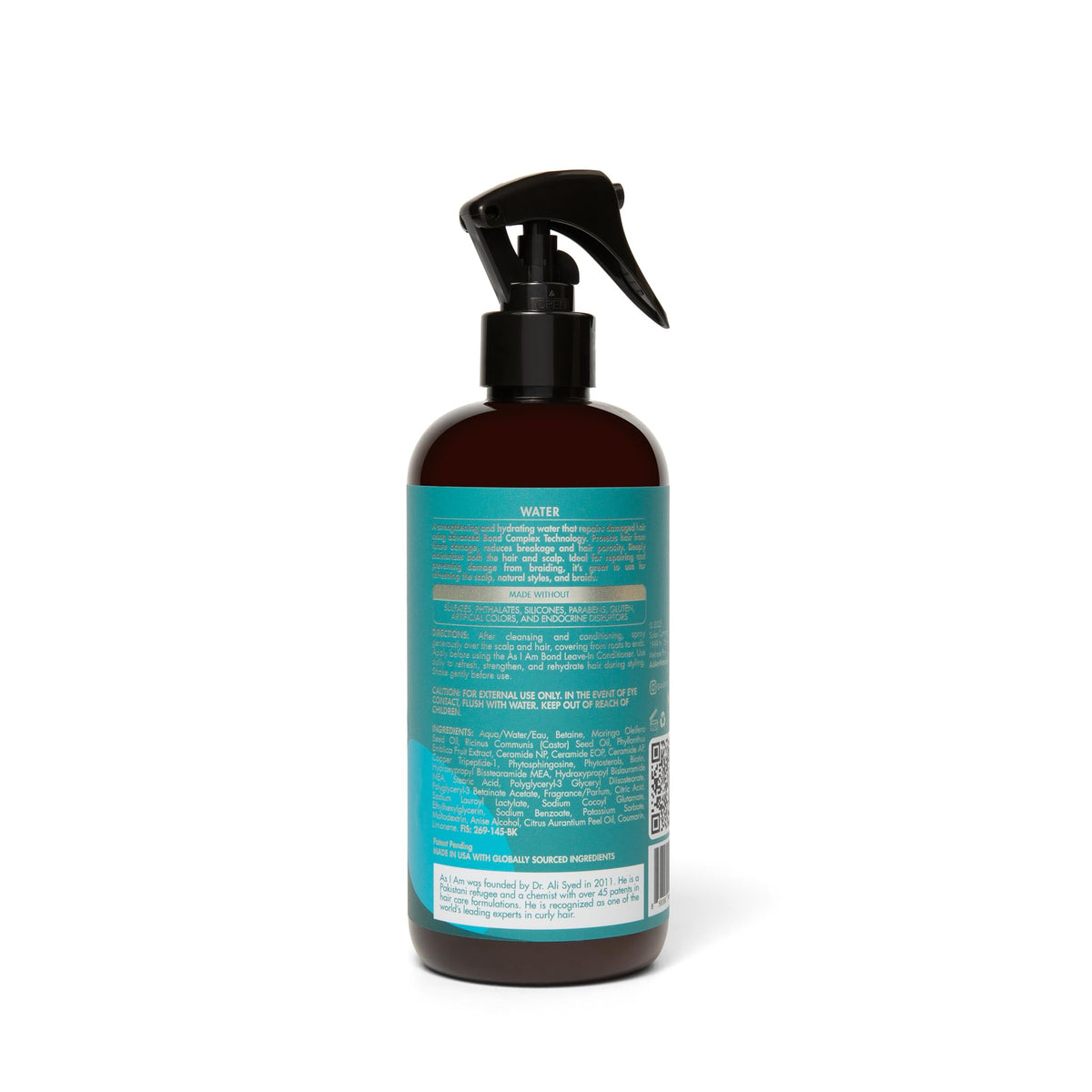 As I Am spray refreshing braided style to reduce breakage