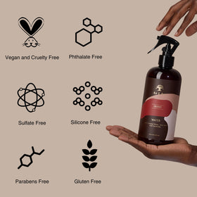 As I Am being used on curly hair to soften and reduce frizz