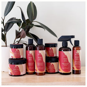 As I Am applied during detangling demonstrating reduced tugging and breakage