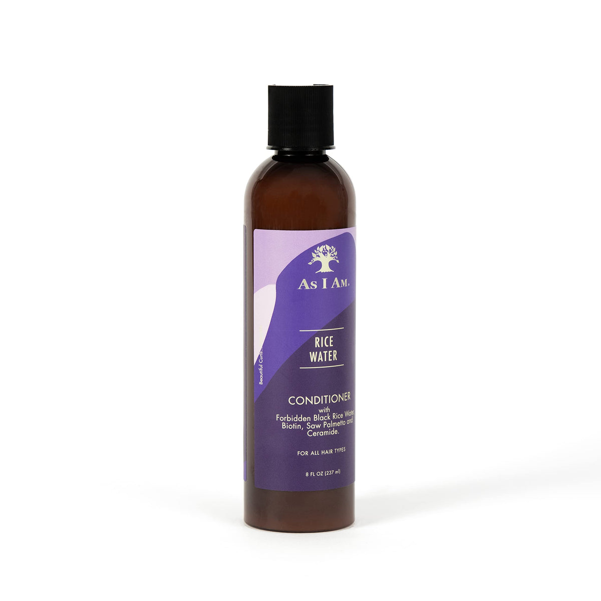 As I Am conditioner applied to curly hair demonstrating improved wet detangling