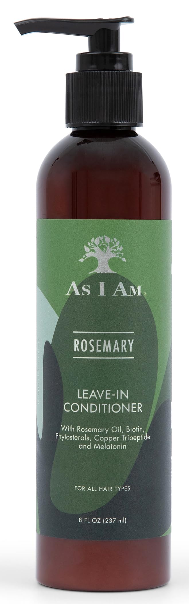 As I Am front bottle view showing clean branding and size benefit