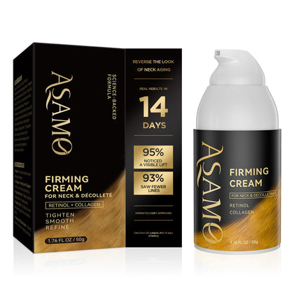 ASAMO front jar view showing packaging and product benefit hydration