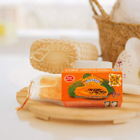 ASANTEE soap texture and edges detail, shows quality finish and long-lasting benefit