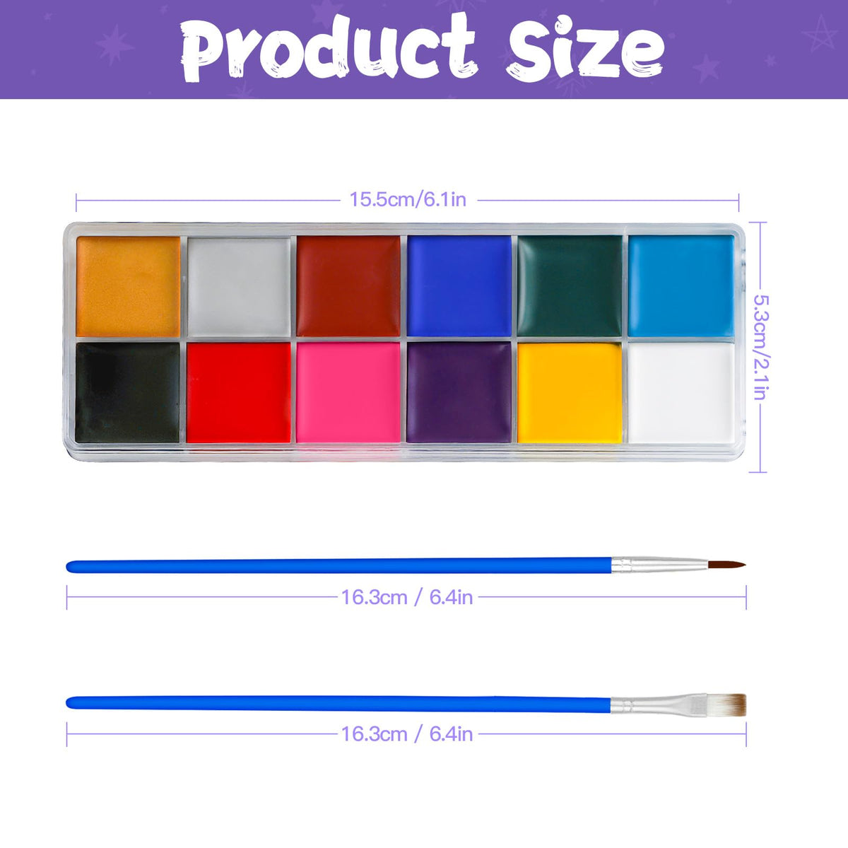 Asddage palette close-up revealing vivid oil-based pigments and smooth texture