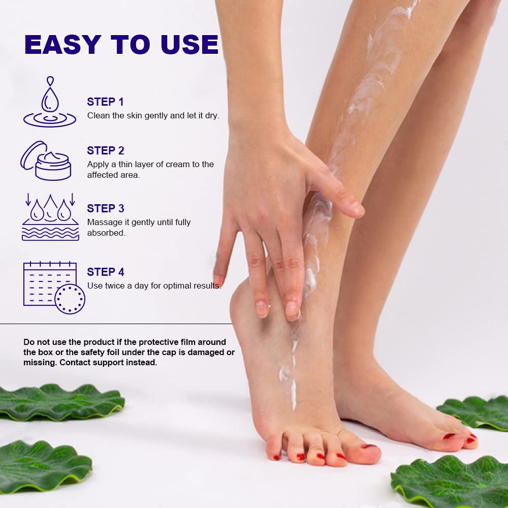 ASDToTio ingredient label close-up listing urea, salicylic acid and botanicals