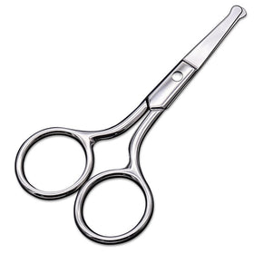 AsonTao front view of small scissors showing compact safe design