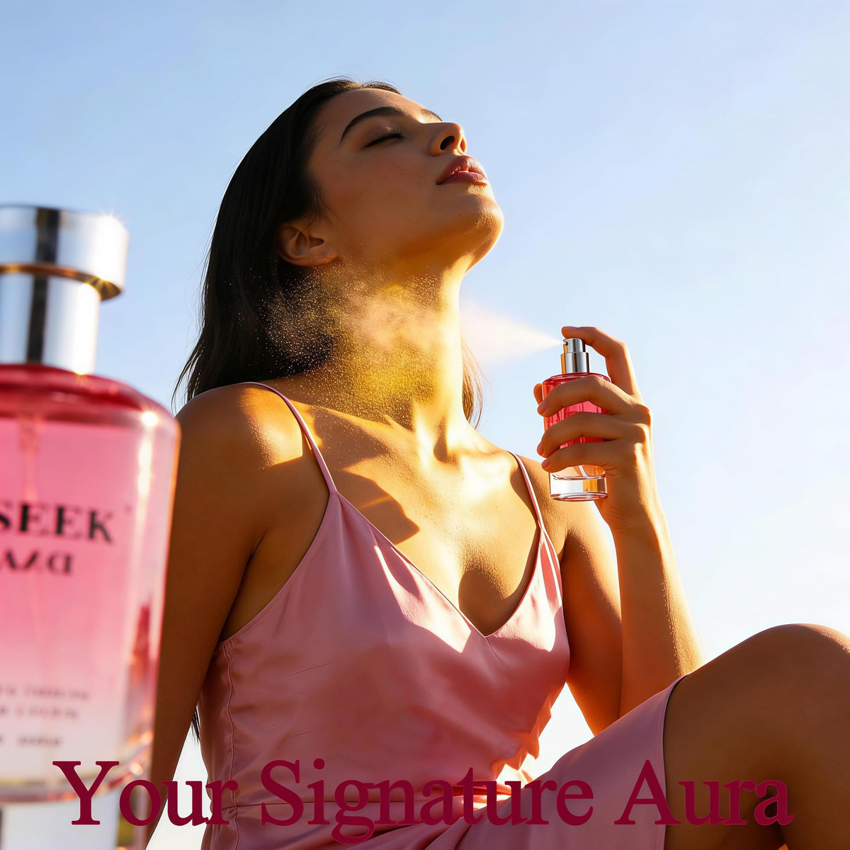 ASSEEK evening dress scene showcasing fragrance for dates and special events