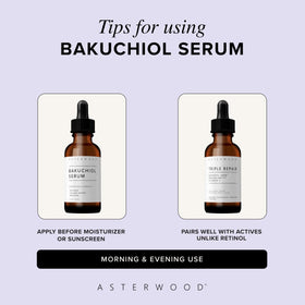 Asterwood bottle on bathroom counter in routine setting showing everyday usability