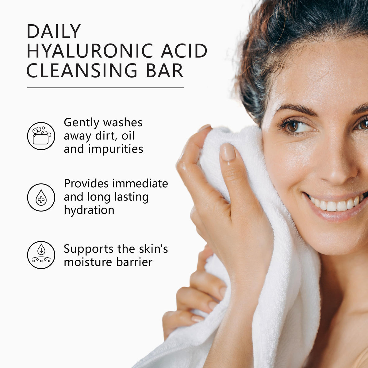Asterwood soap close-up lather texture demonstrating creamy foam and gentle cleansing benefit