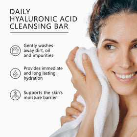 Asterwood soap close-up lather texture demonstrating creamy foam and gentle cleansing benefit