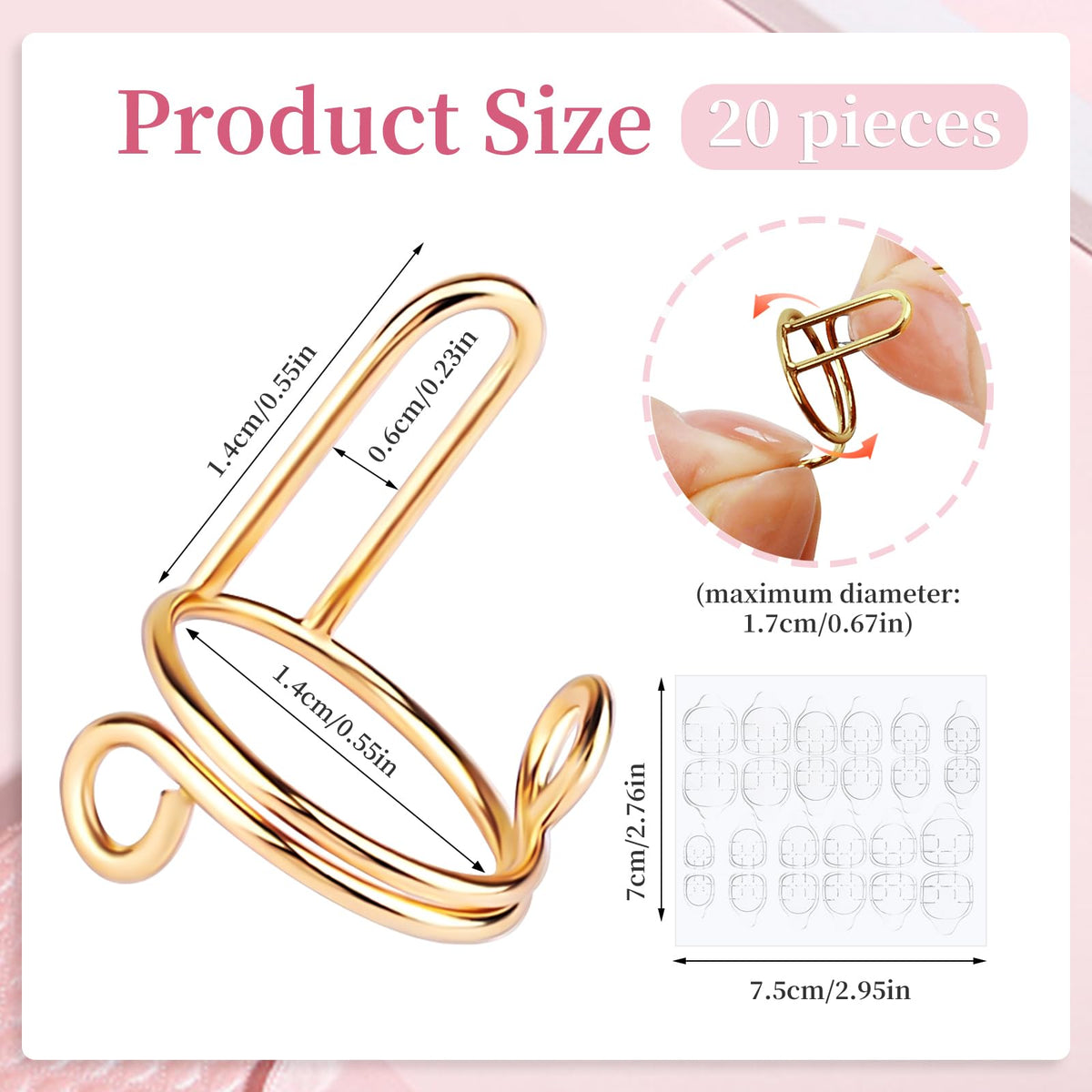 ASTONFOG spread of 120 adhesive nail tabs showing long-lasting convenience