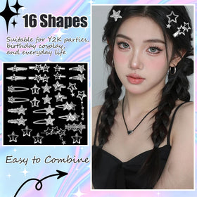 ATCCPYDM layout of 16 unique star shapes highlighting styling variety