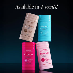 Athena Club being used on bikini line, gentle on sensitive skin benefit
