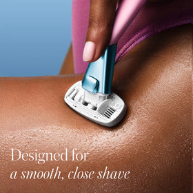 Athena Club five-blade cartridge profile for close, even shave