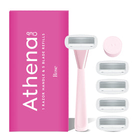 Athena Club rose handle front view showing ergonomic grip and control