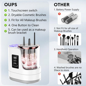 ATIDIE brush collar size comparison fitting multiple brush handles for versatility