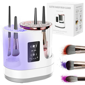 ATIDIE front view compact cleaner showing sleek portable design and one-touch benefit
