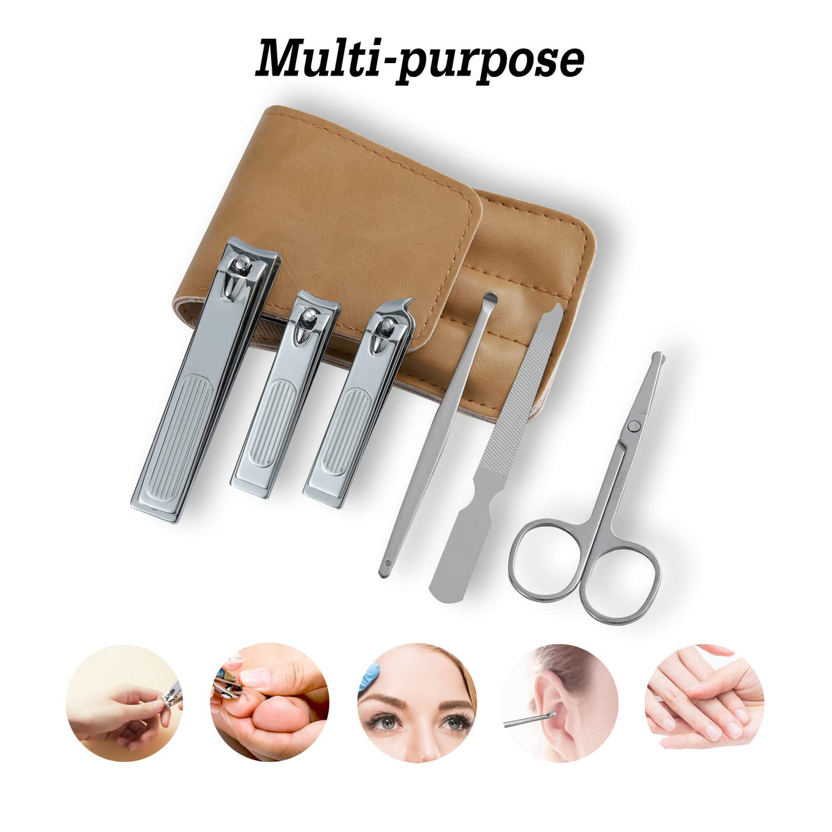 atimier close-up of stainless steel clipper blades highlighting precise cutting