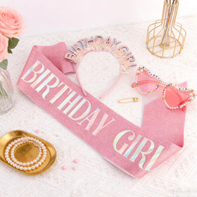 Atoden sash and headband next to ruler illustrating universal size fit
