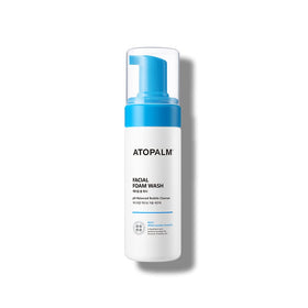 ATOPALM front bottle view showing gentle foaming cleanser benefit