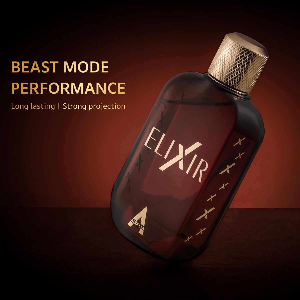 Atralia Elixir pooling fragrance oil texture emphasizing richness and depth
