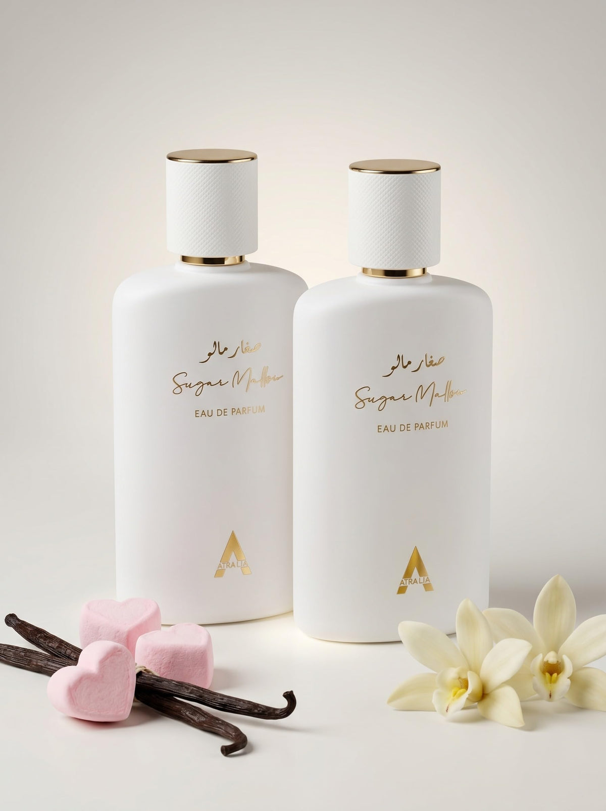 Atralia spray on wrist close-up demonstrating lasting fragrance application