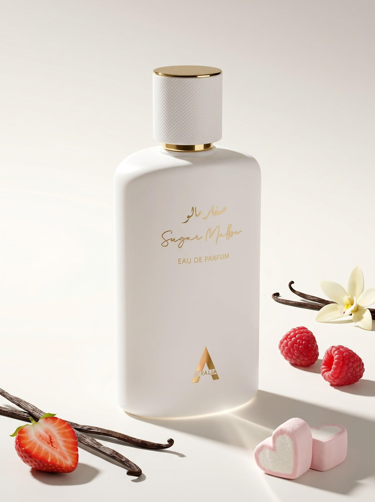 Atralia on dressing table in lifestyle scene suggesting romantic daily wear