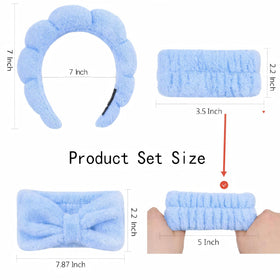 ATROCH headband on hand to show scale and comfortable stretch fit