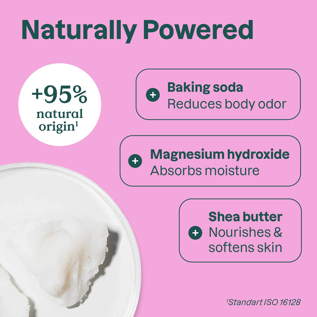 ATTITUDE deodorant being applied in hand demonstrating easy glide benefit