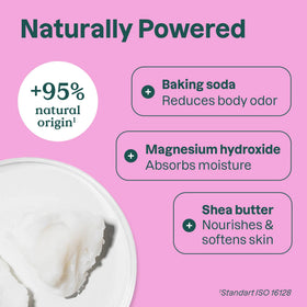 ATTITUDE deodorant being applied in hand demonstrating easy glide benefit