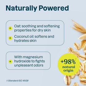 ATTITUDE being applied underarm demonstrating gentle protection for sensitive skin