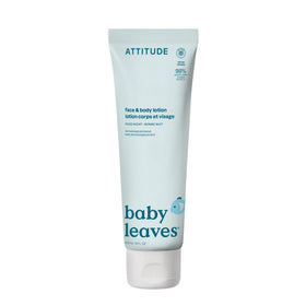 ATTITUDE baby lotion front packaging showing label and EWG Verified benefit