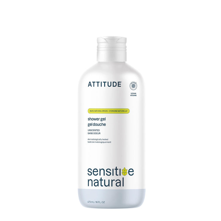 BIO SPECTRA ATTITUDE front bottle view showing clean label and unscented benefit