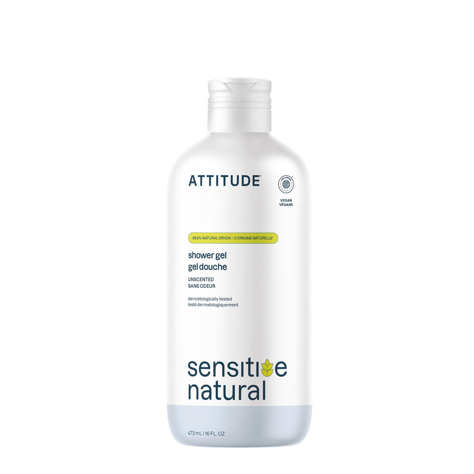 BIO SPECTRA ATTITUDE front bottle view showing clean label and unscented benefit