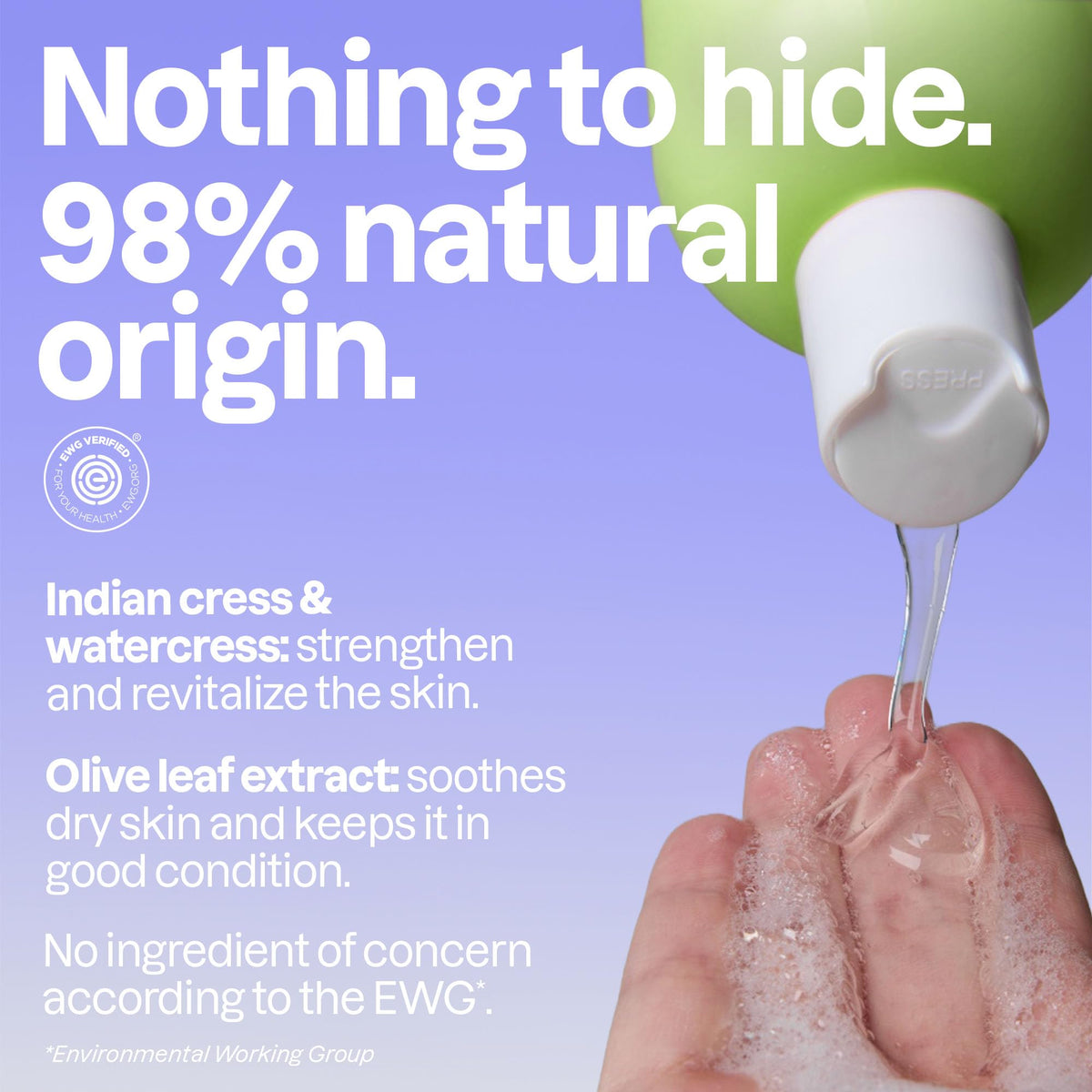 BIO SPECTRA ATTITUDE creamy foam texture for gentle cleansing benefit