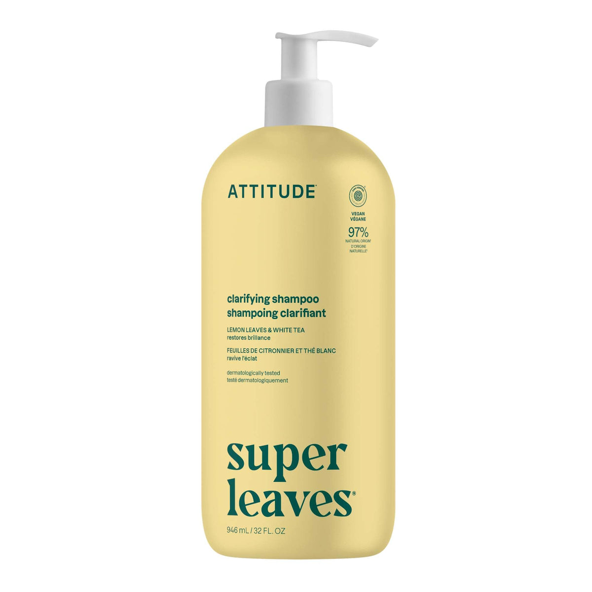 ATTITUDE front bottle shot showing label and clean packaging benefit