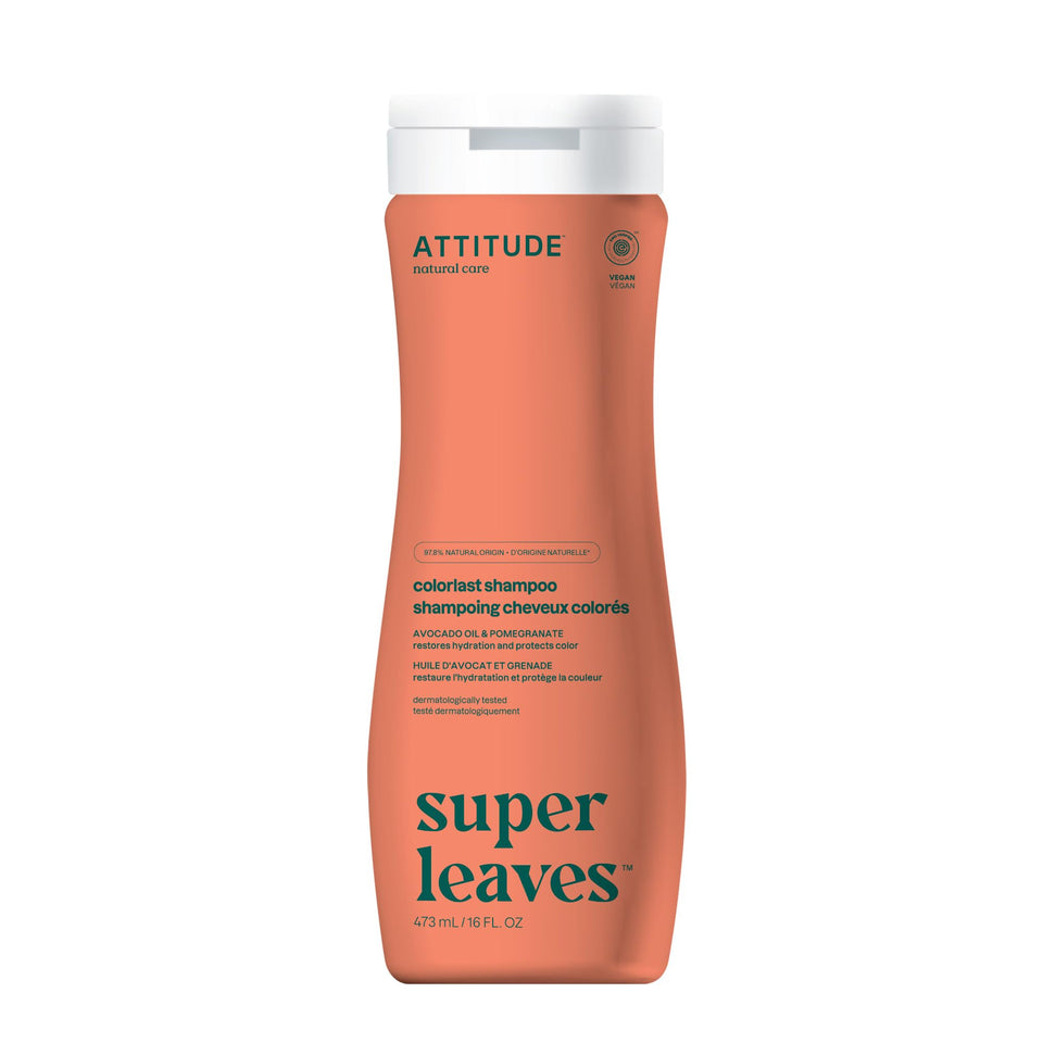 ATTITUDE Colorlast front packaging showing bottle and branding for color protection