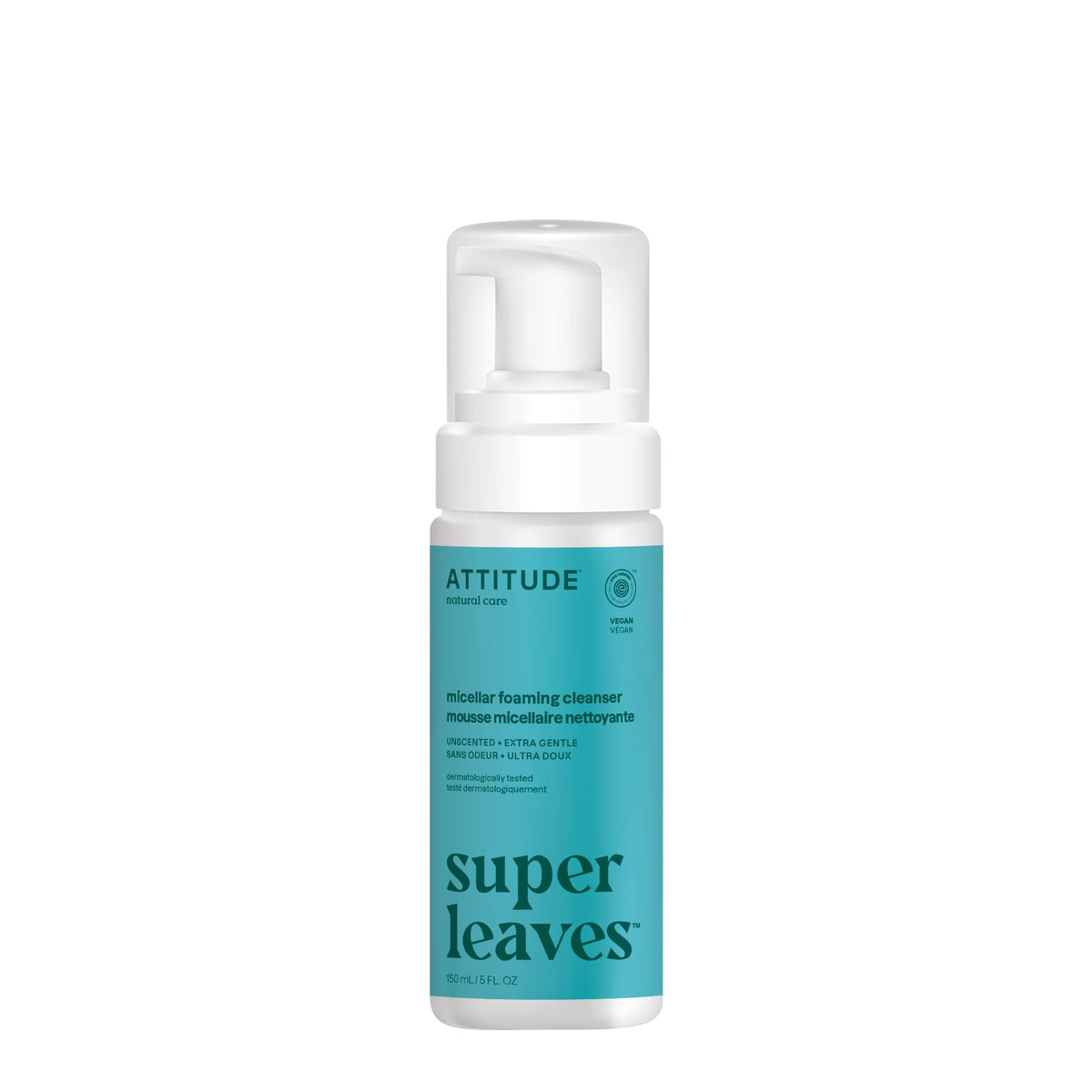 ATTITUDE front packaging showing clean design and 5 fl oz size benefit