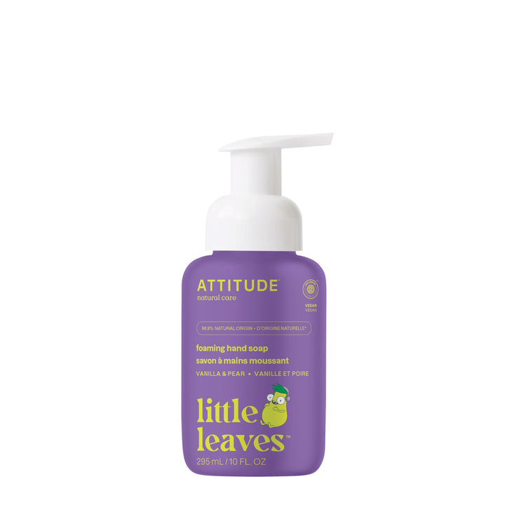 BIO SPECTRA ATTITUDE front bottle view showing child-friendly design and gentle foam