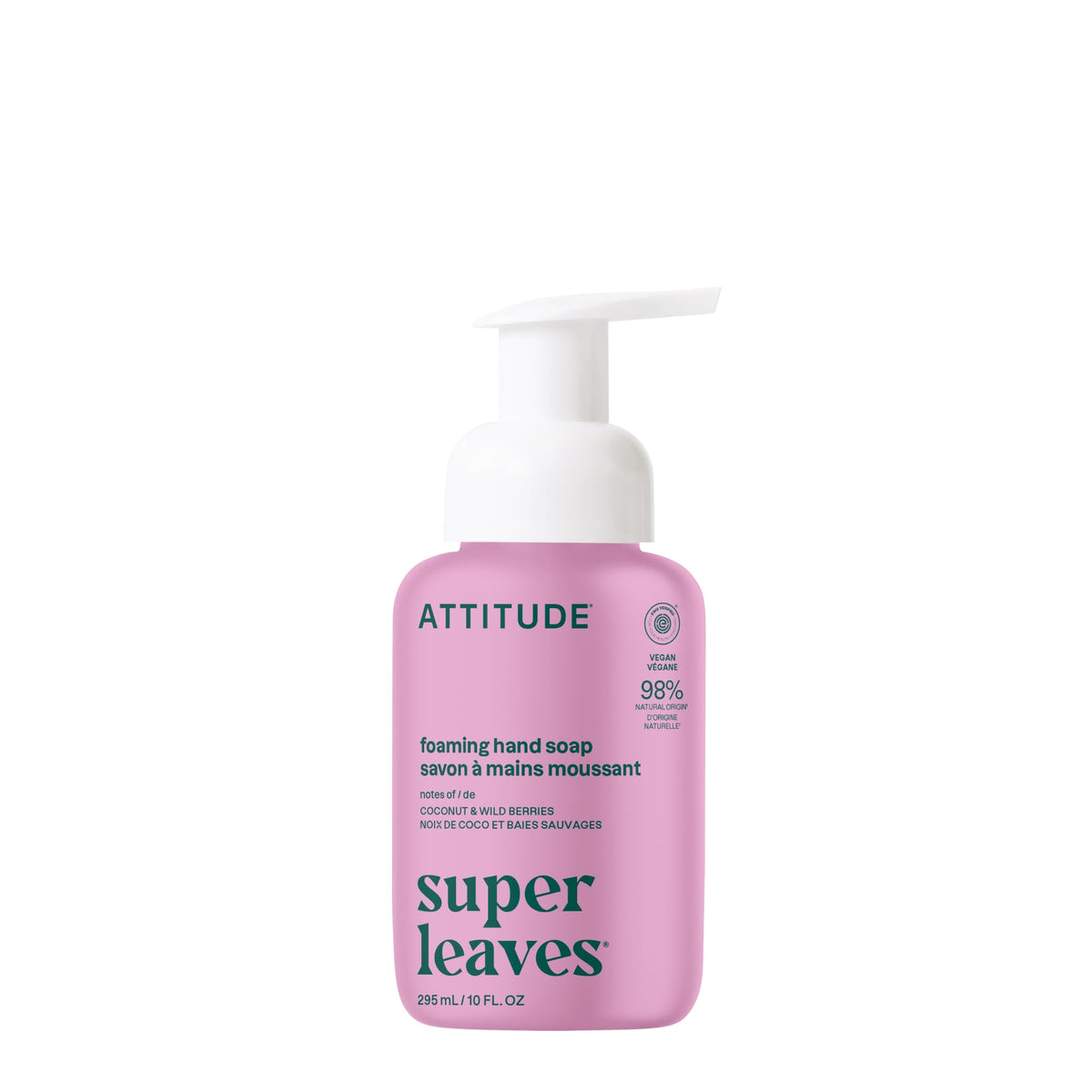 BIO SPECTRA ATTITUDE front bottle label showing scent and EWG badge for reassurance