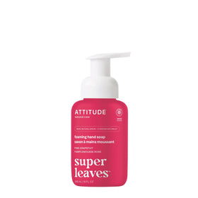 BIO SPECTRA ATTITUDE front label showing clean ingredients and pink grapefruit scent benefit