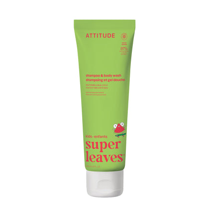 ATTITUDE front packaging showing bottle and watermelon coco scent benefits