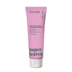 ATTITUDE front packaging showing moisturizing shampoo benefits