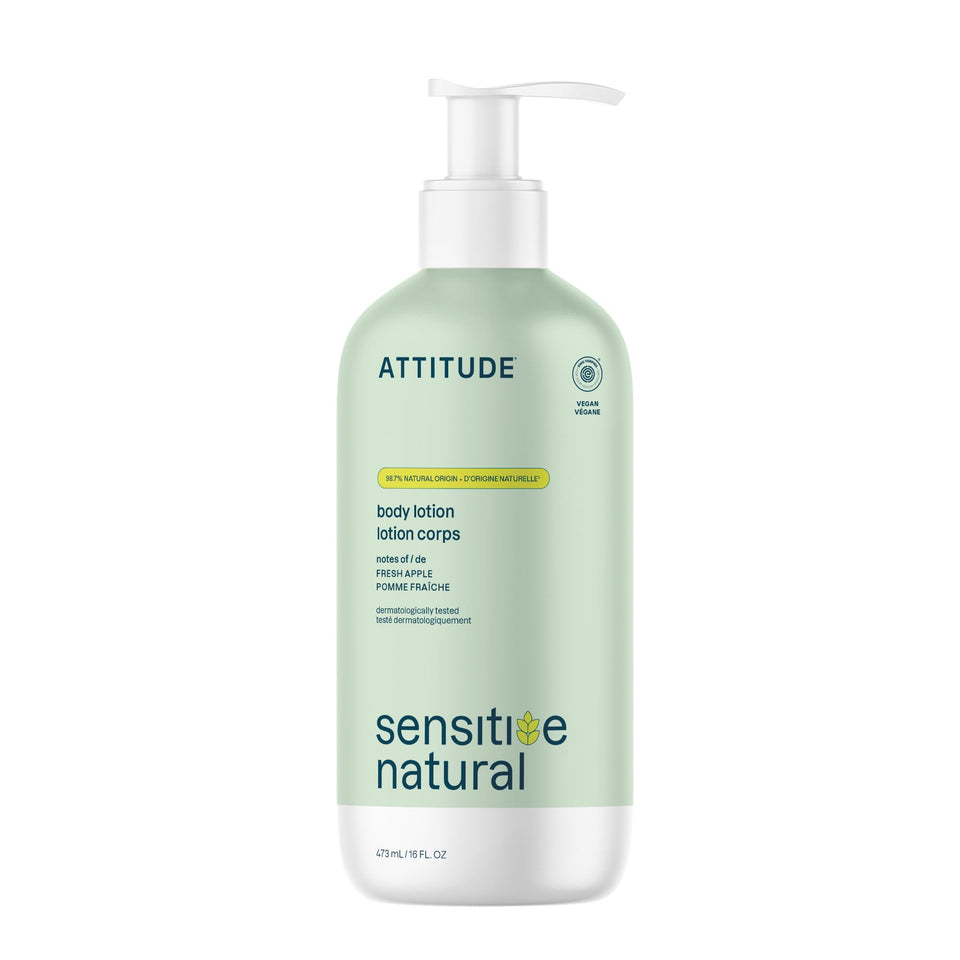 ATTITUDE front packaging showing bottle and label benefits
