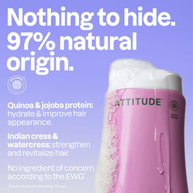 ATTITUDE label close-up highlighting EWG Verified and ingredients