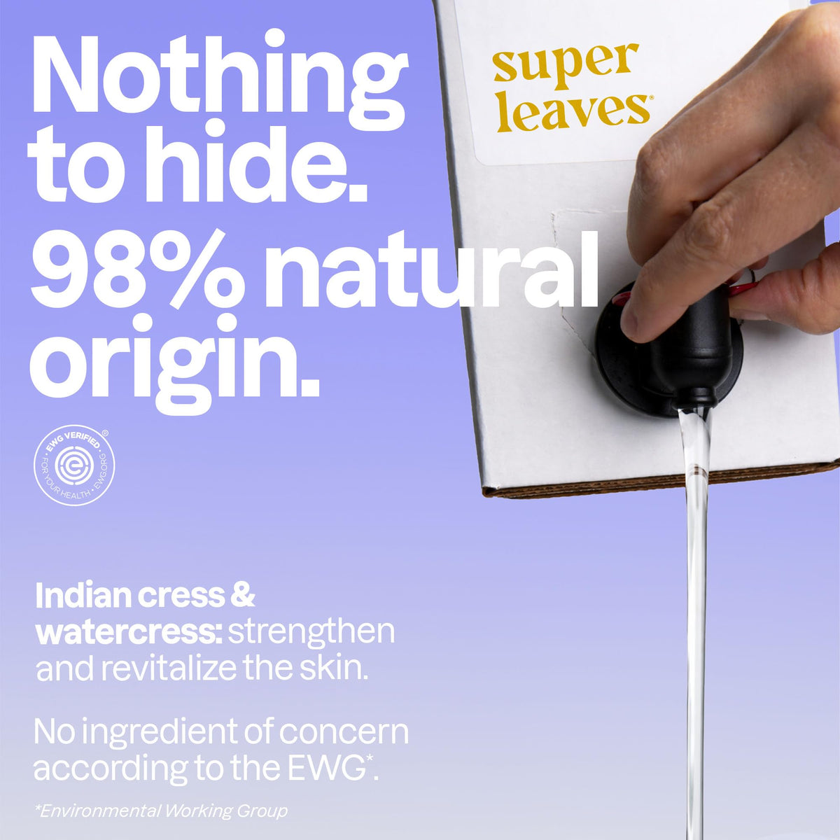 BIO SPECTRA ATTITUDE foam dispensed from a pump showing rich lather benefit
