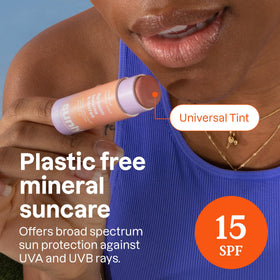 BIO SPECTRA ATTITUDE cardboard tube detail highlights plastic-free design and biodegradability