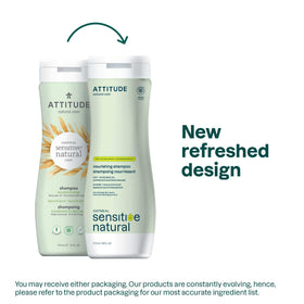 BIO SPECTRA ATTITUDE shampoo texture pouring to show gentle foam and cleansing
