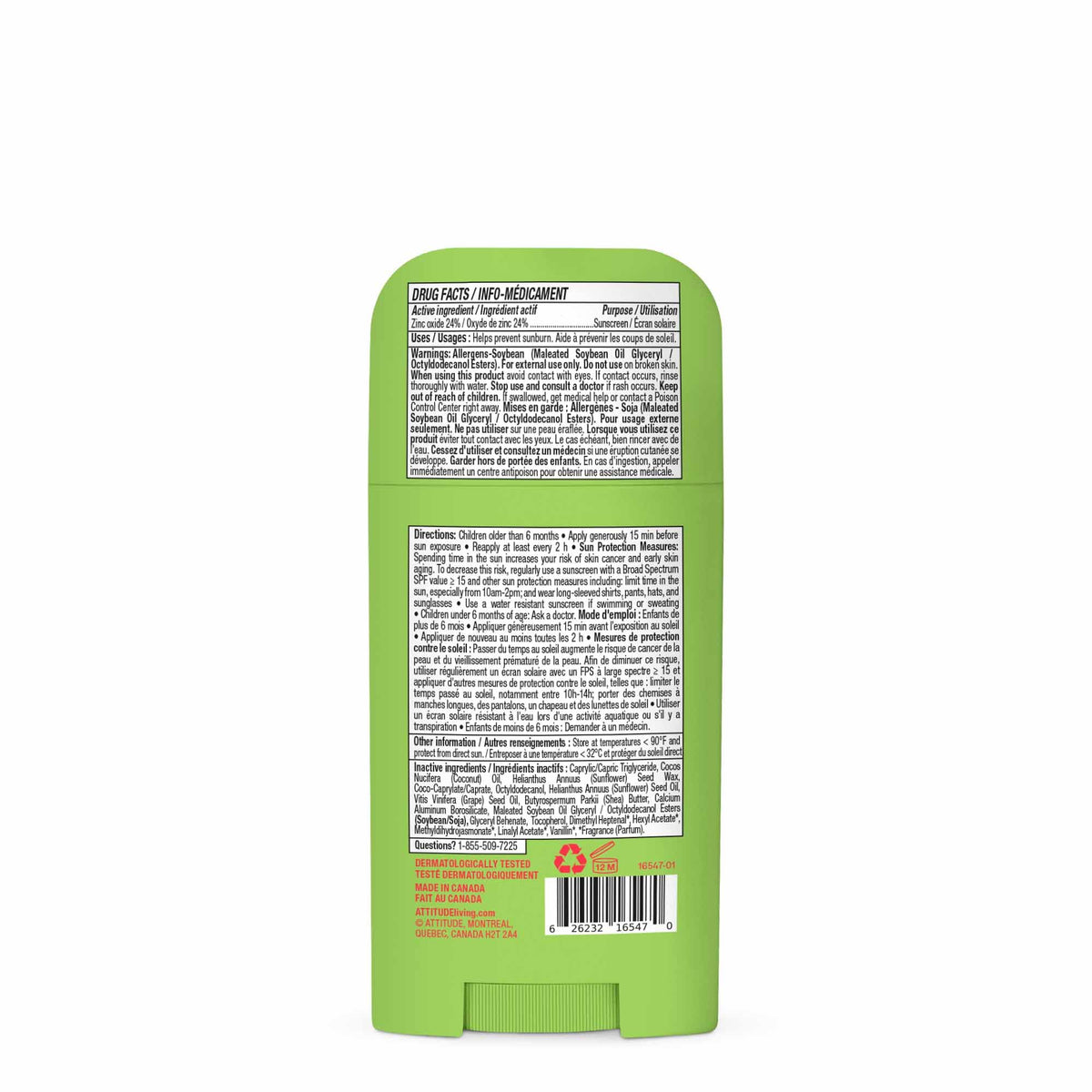 ATTITUDE watermelon and coconut visual representing the stick's fruity scent